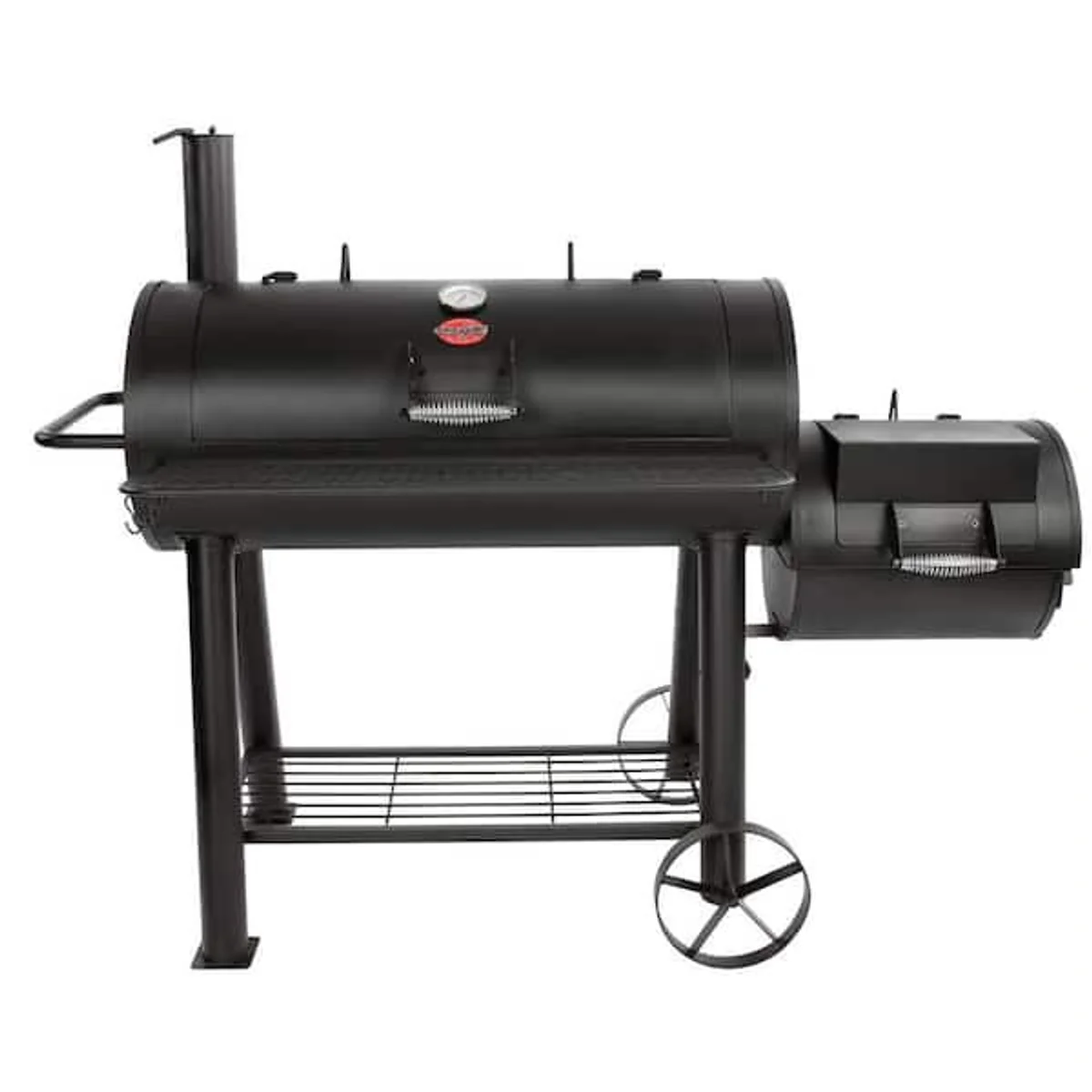Ahumador y parrilla Char-Griller offset — Negro - imagen 1