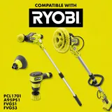 Ryobi 11-Piece Scrubber Accessory Kit miniatura 3