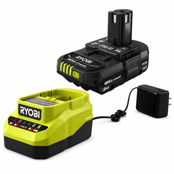 Ryobi 18V Lithium Battery and Charger Kit
