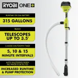 RYOBI 18V ONE+ Telescoping Pole Pump Kit with Battery and Charger miniatura 3