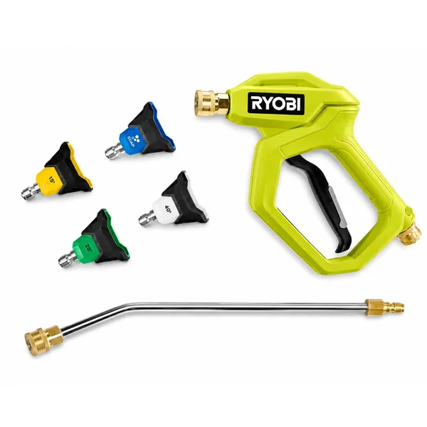Ryobi Pressure Washer Spray Gun with Nozzle Tips