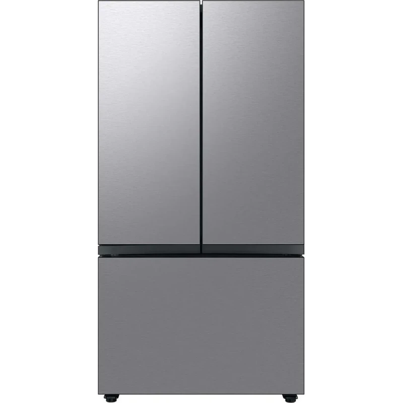 Refrigerador Samsung Bespoke 24 Pies Cúbicos 4 Puertas Acero Inoxidable RF24BB6600QL