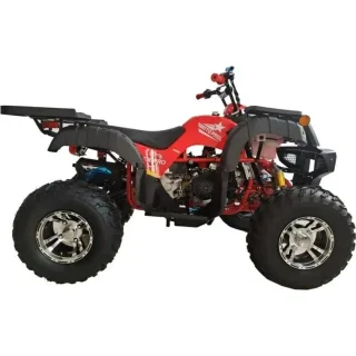 Supermach Super Mega 125cc — Cuatrimoto roja miniatura 1