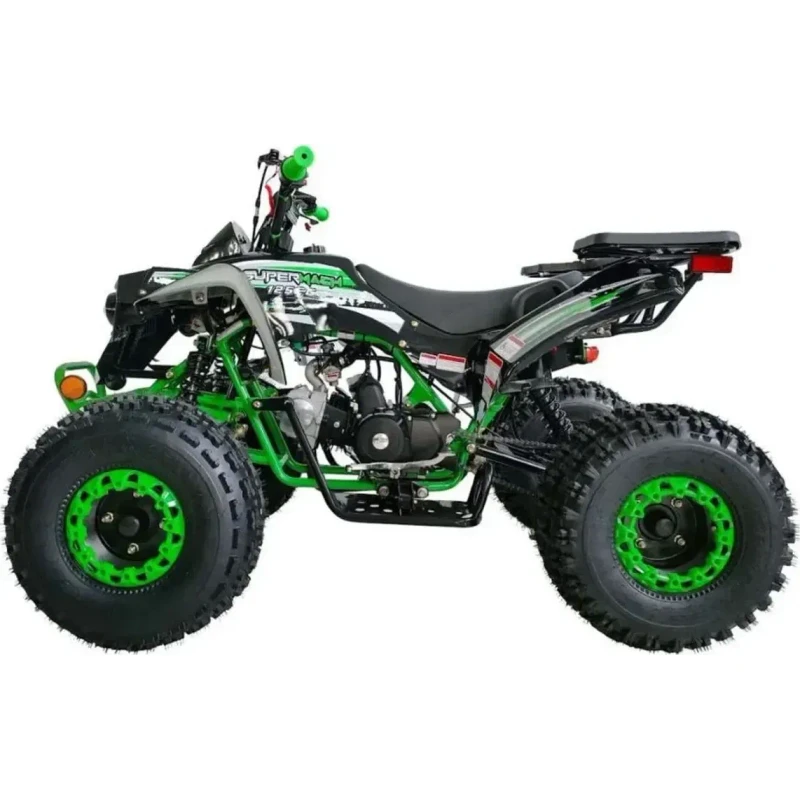 Supermach Super Mega 125cc — Cuatrimoto verde