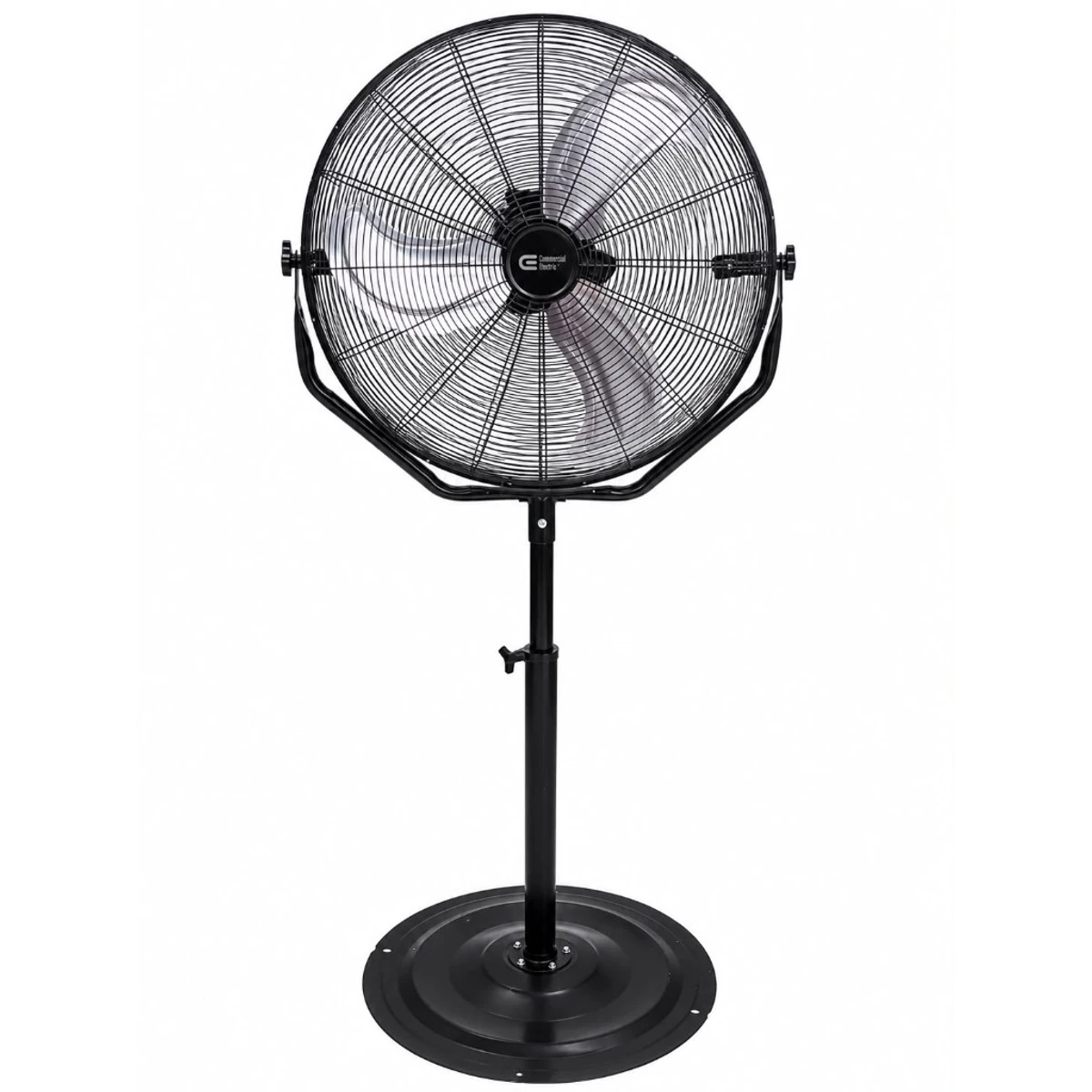 Ventilador de pedestal Commercial Electric — Negro - imagen 1