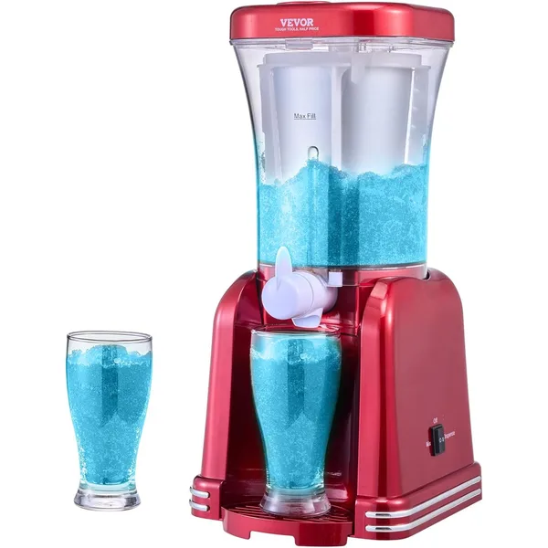 VEVOR Ice-Cold Slush Maker 32oz Red