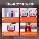VEVOR Ice-Cold Slush Maker 32oz Red miniatura 4