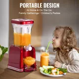 VEVOR Ice-Cold Slush Maker 32oz Red miniatura 6