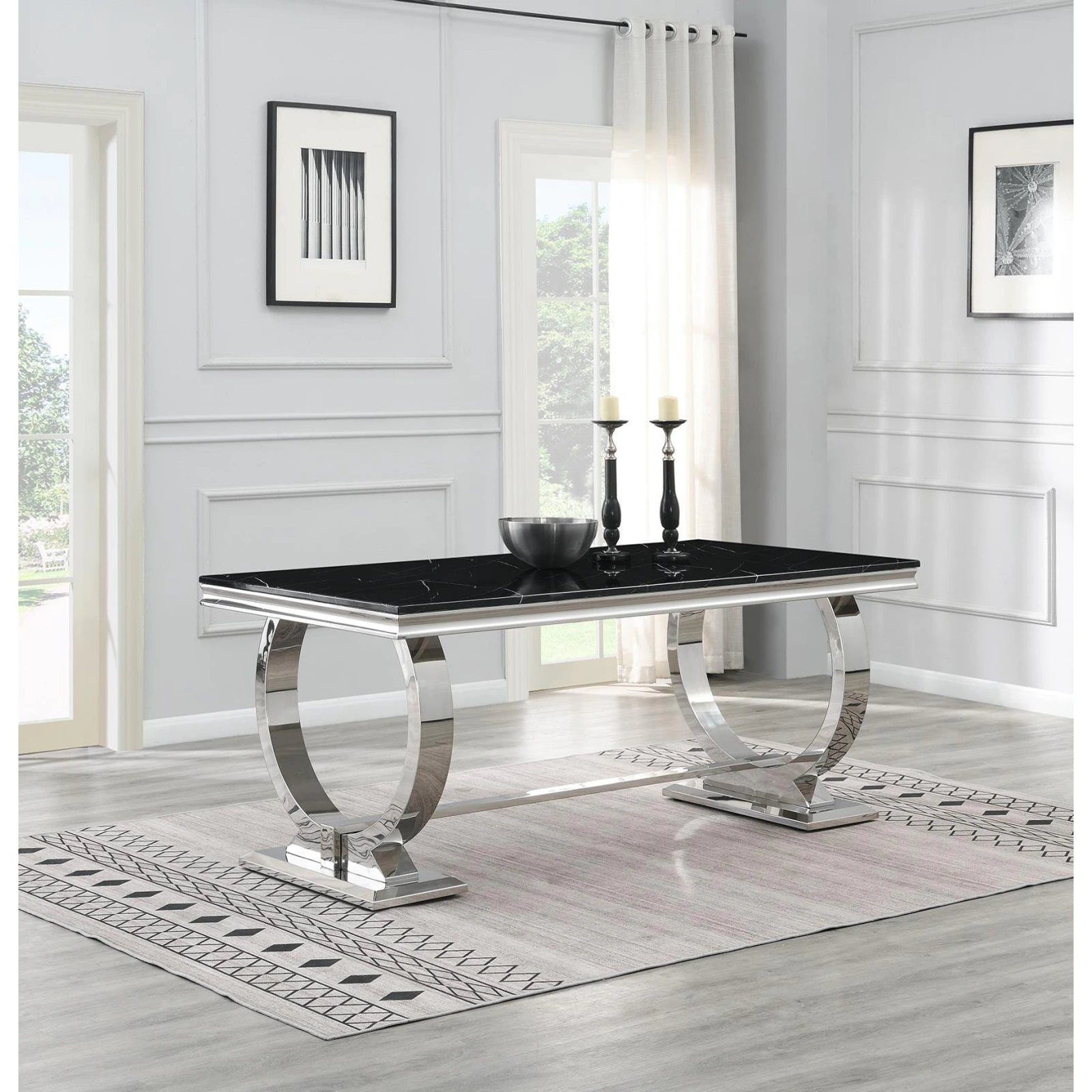 Mueble glamour G-082-T-BLACK - imagen 1