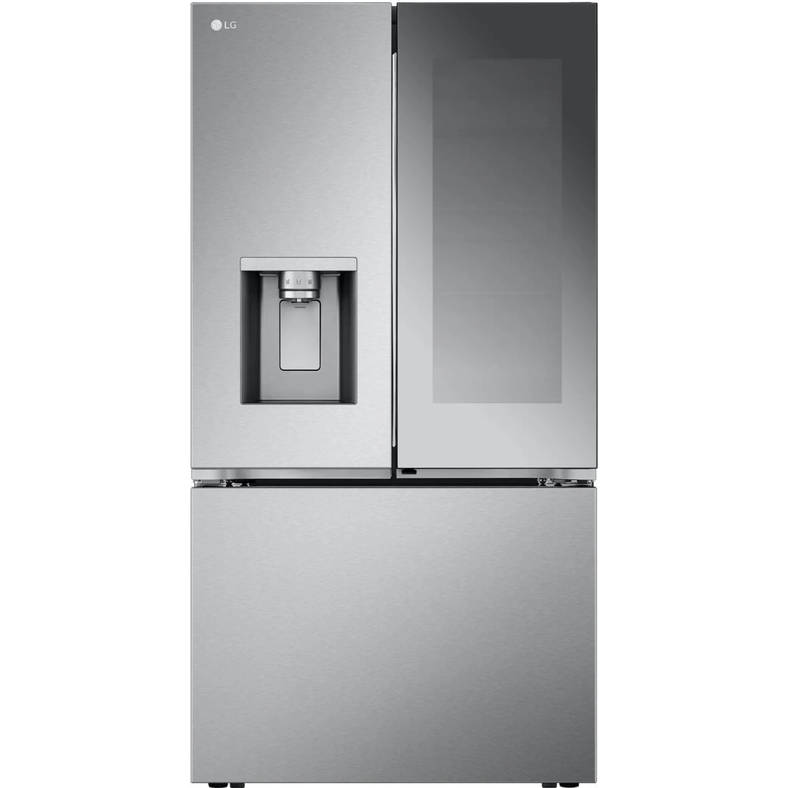 Refrigerador LG Counter-Depth MAX 26 Pies Cúbicos French Door Acero Inoxidable LRYKC2606S - imagen 1